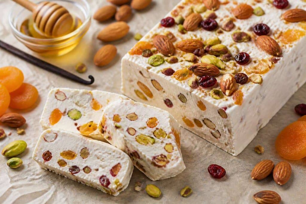 Recette du nougat glacé maison facile et gourmand