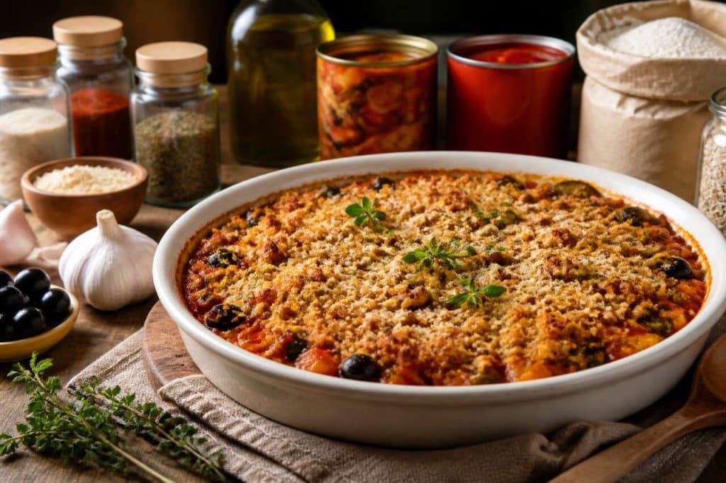 Recette de crumble de légumes du soleil : un délice sain et gourmand