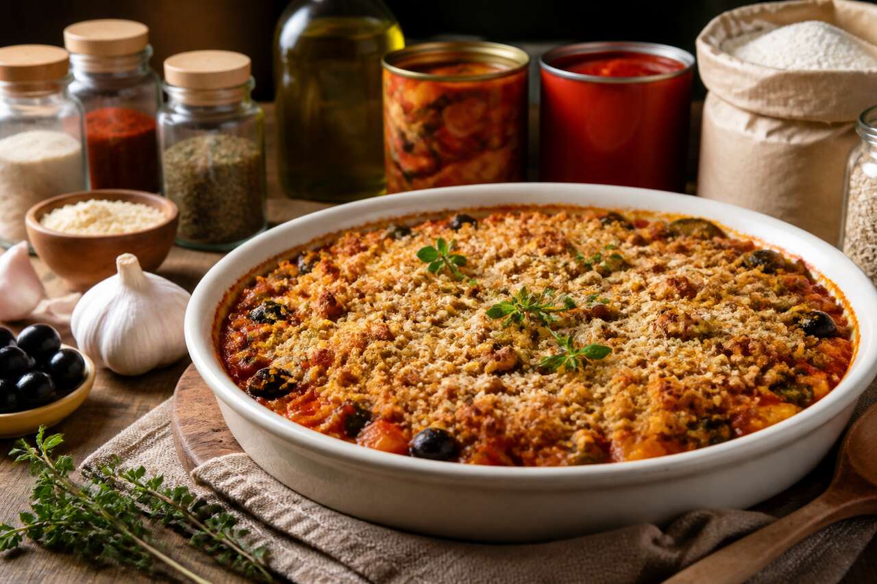 Recette de crumble de légumes du soleil : un délice sain et gourmand