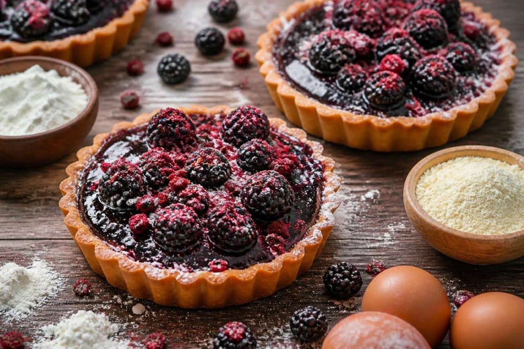 Tartelettes aux mûres : recette facile et gourmande