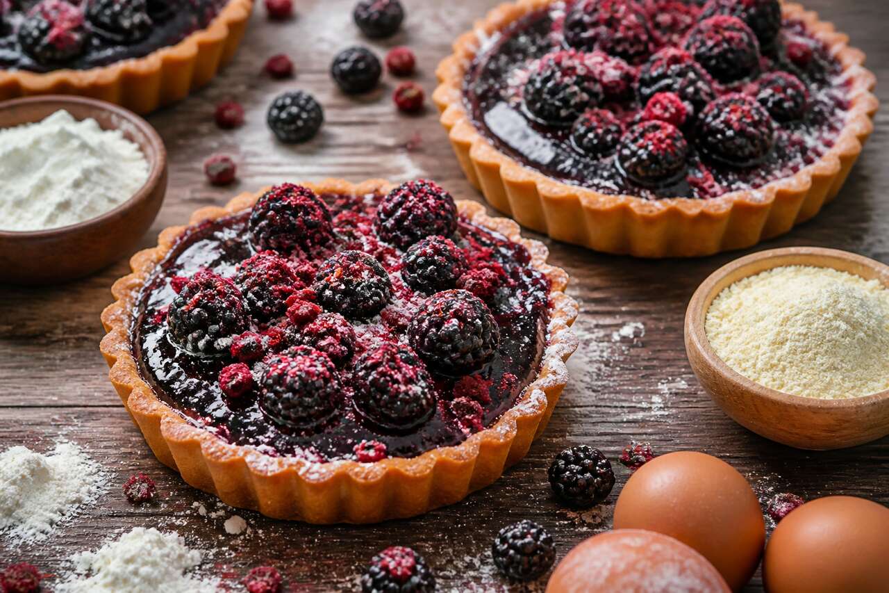 Tartelettes aux mûres : recette facile et gourmande