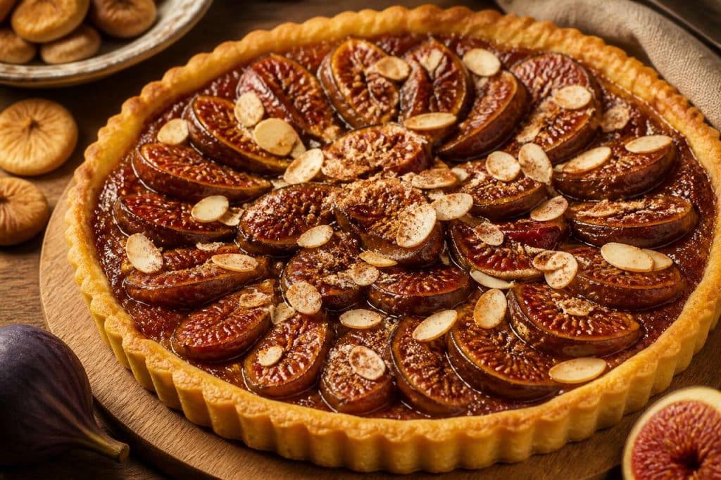 Recette de tarte aux figues
