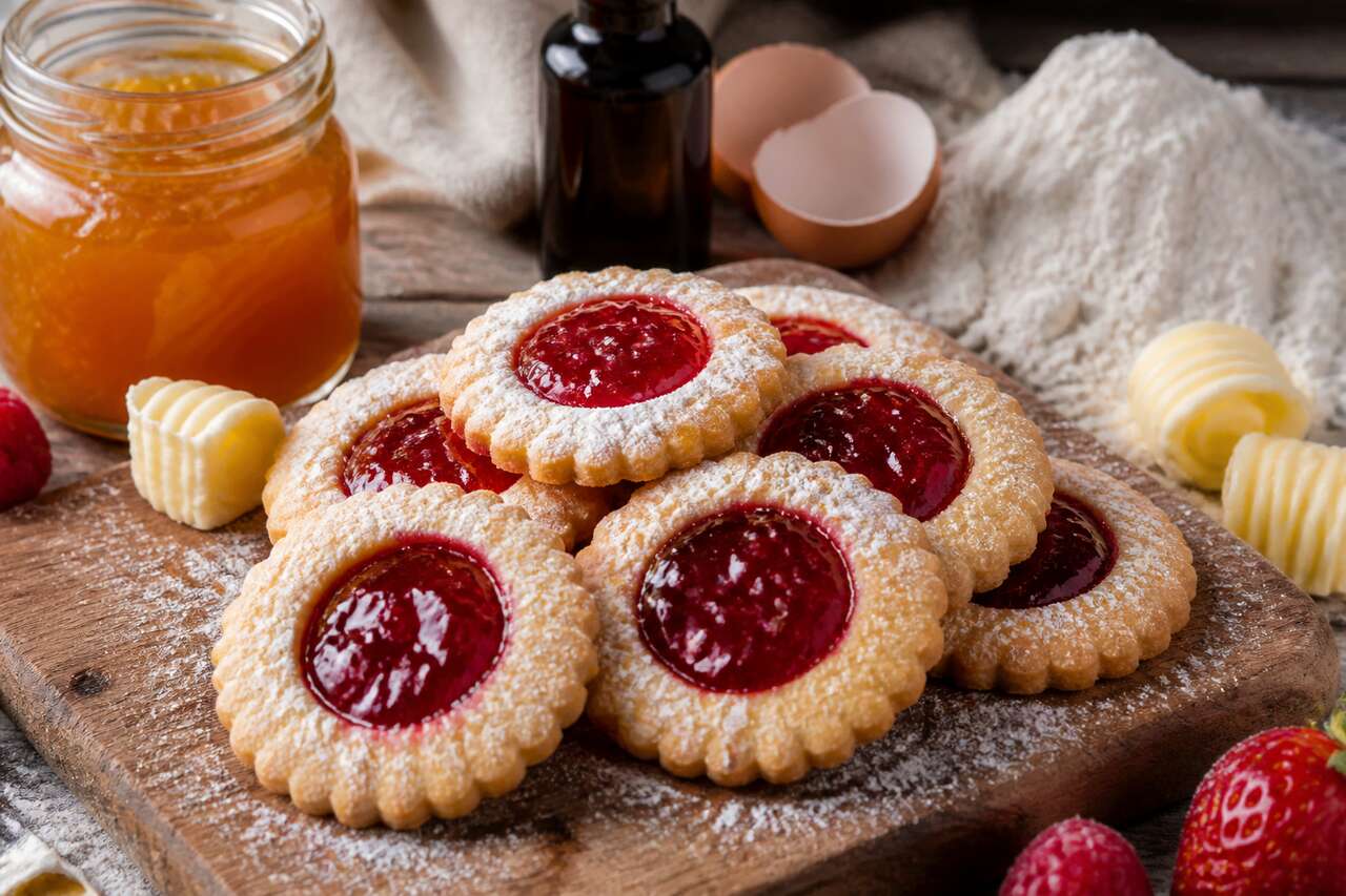 Recette des sablés à la confiture