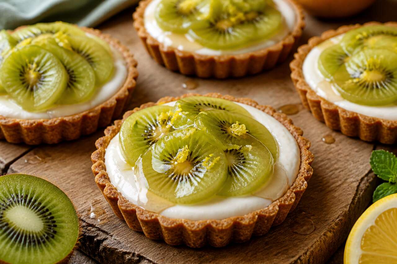 Tartelettes Vegan Aux Kiwis : recette Gourmande Et Saine