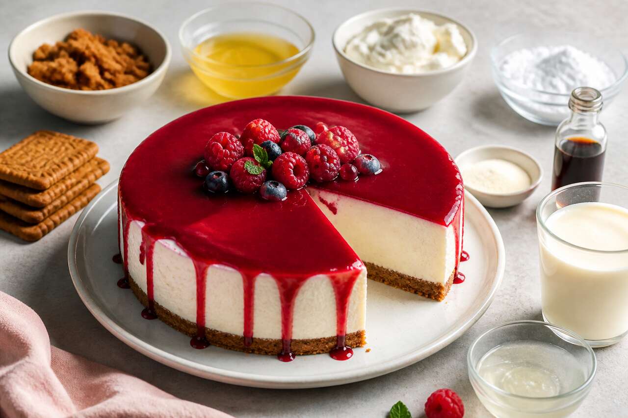 Recette d'entremets cheesecake
