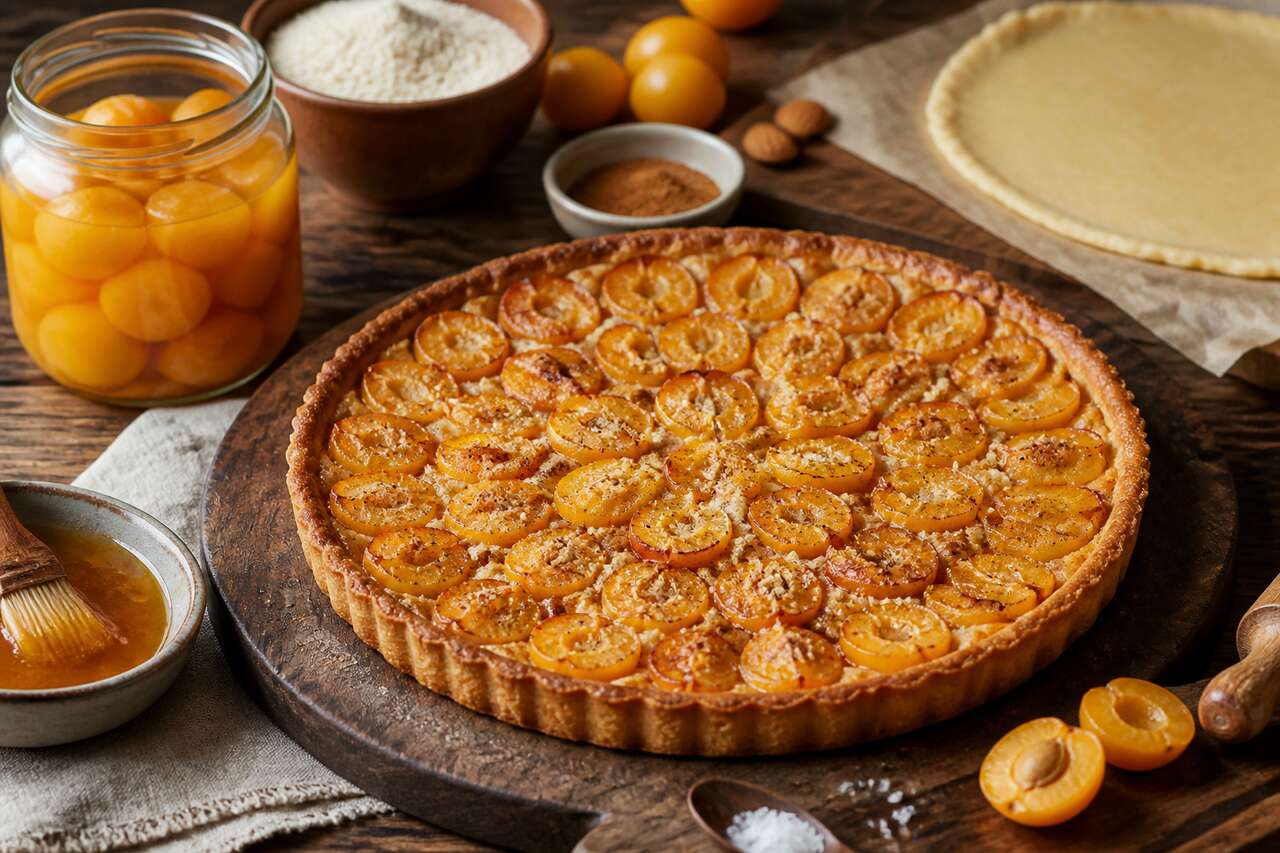Recette de tarte rustique aux mirabelles