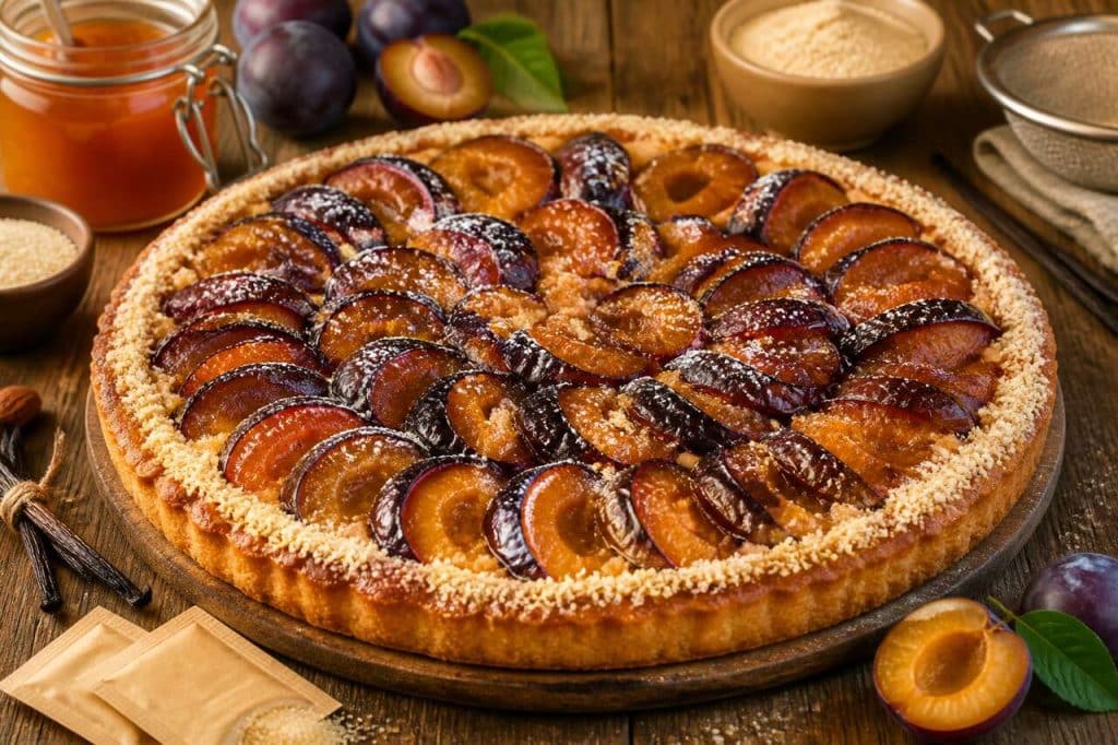 Recette de la tarte alsacienne aux quetsches