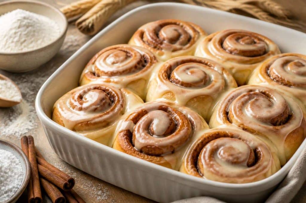 Recette de cinnamon rolls moelleux et gourmands