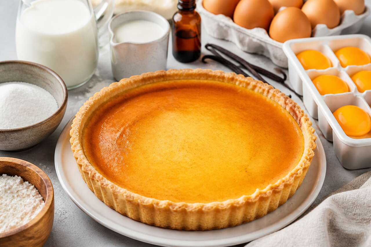Recette du flan pâtissier à la vanille