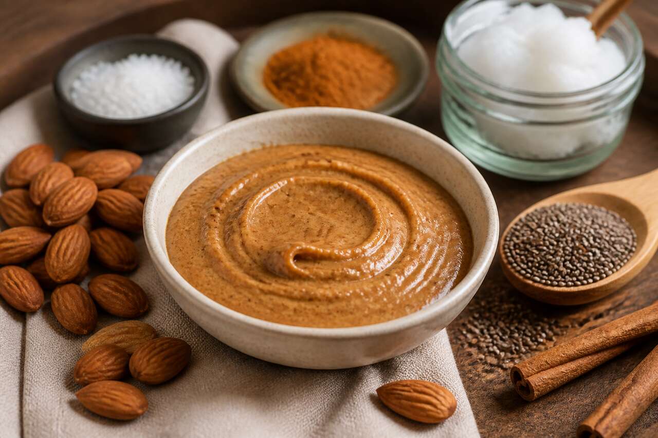 Recette saine de purée d'oléagineux maison