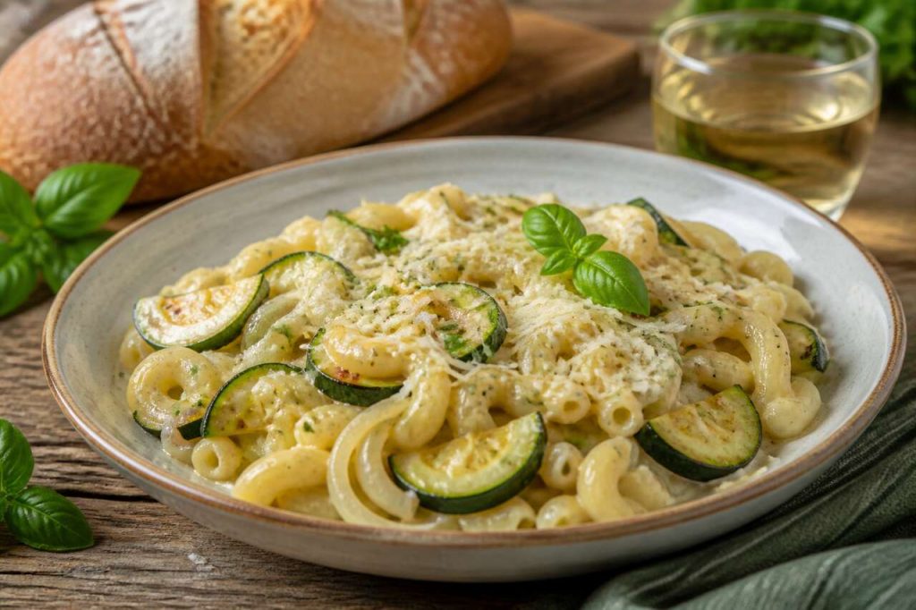 Risotto de coquillettes aux courgettes : une recette savoureuse