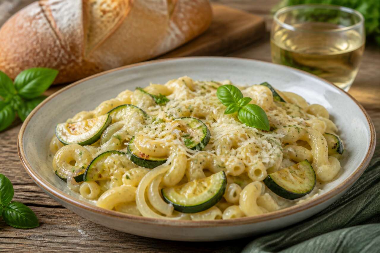 Risotto de coquillettes aux courgettes : une recette savoureuse
