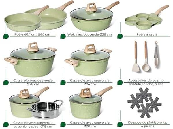 Découvrez notre avis complet sur les casseroles et poêles Just Perfecto : qualité, performance et praticité avec poignée amovible pour une cuisine induction moderne. 