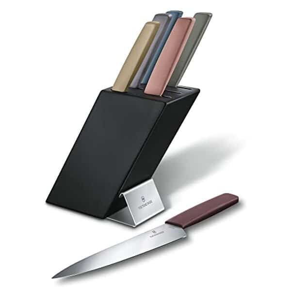 Découvrez notre avis détaillé sur le bloc à couteaux Victorinox Swiss Modern : design élégant, qualité suisse et praticité optimale pour votre cuisine.