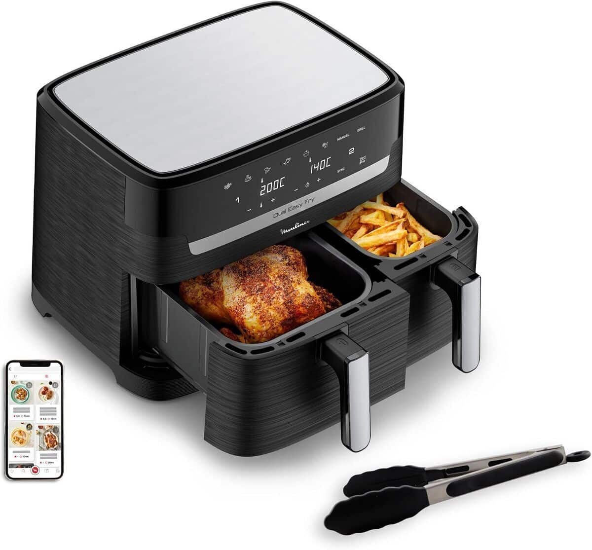 Test Du Moulinex Easy Fry Essential Inox : performance Et Économie D'Énergie