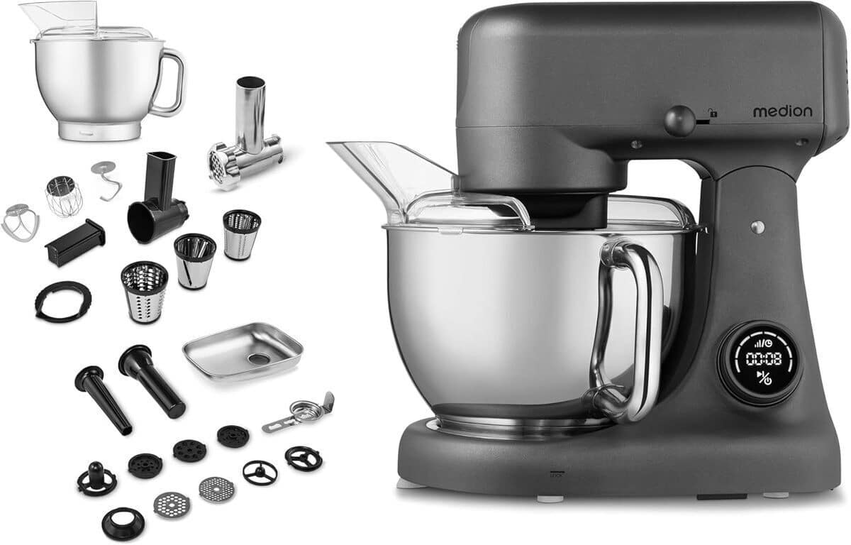 Test du robot de cuisine Medion MD : puissance et silence en un seul appareil