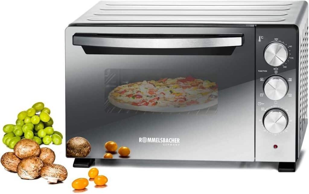 Test du Rommelsbacher BGS 1400 : un four compact, efficace et économe en énergie