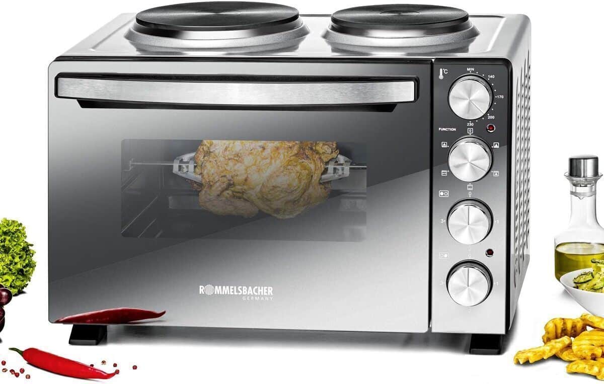 Test : rommelsbacher KM 3300, mini-cuisine performante