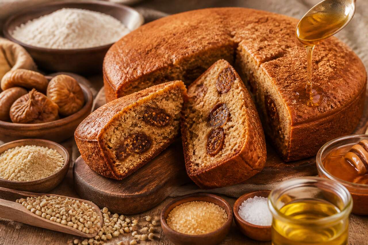 Gâteau aux figues et sarrasin : recette gourmande et saine