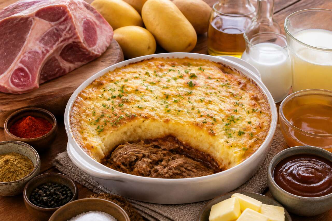 Recette de hachis parmentier au pulled pork maison