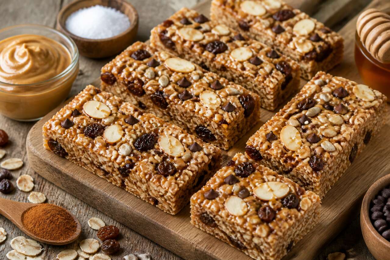 Recette facile de barres de céréales maison