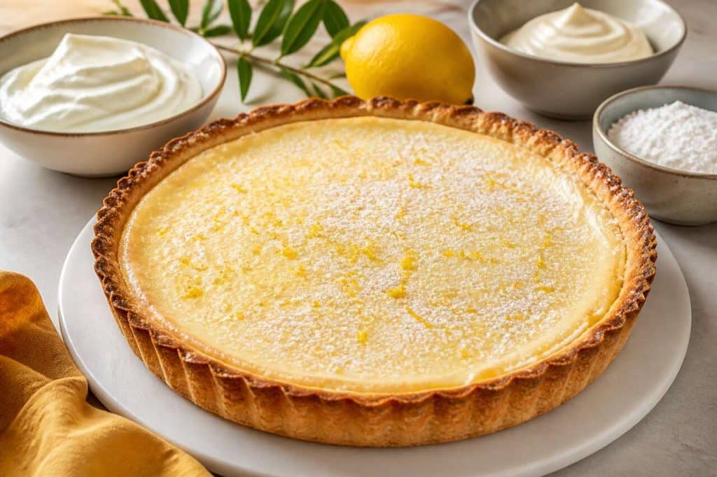Recette de tarte au fromage blanc