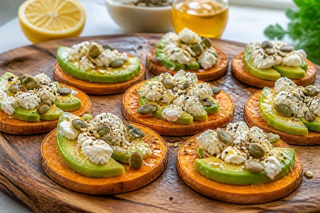 Tartines de patate douce : recette facile et saine