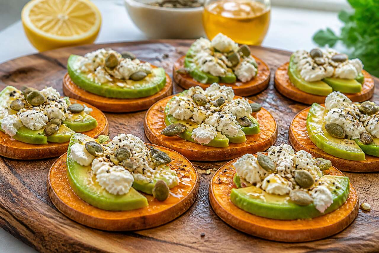 Tartines de patate douce : recette facile et saine