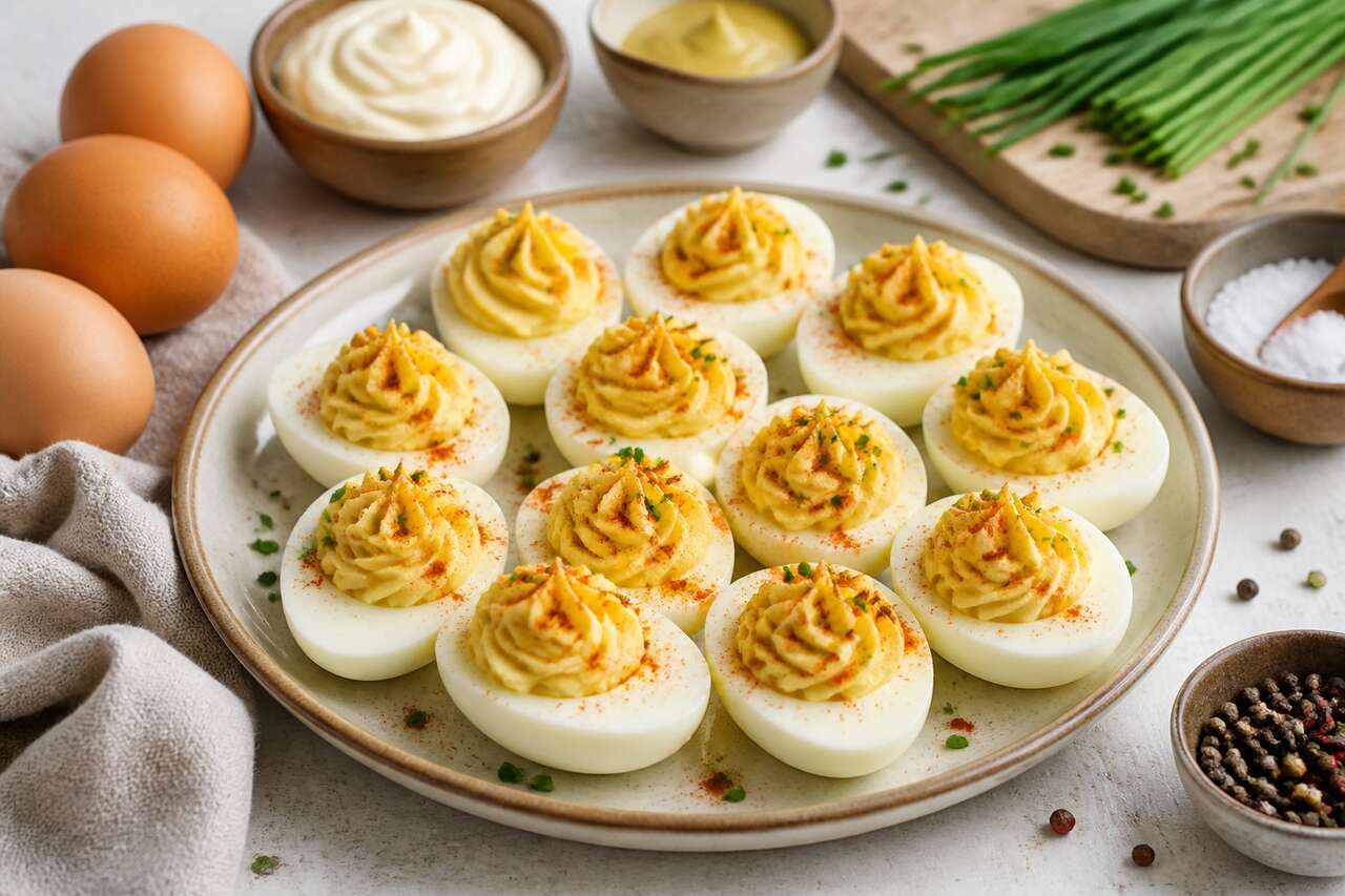 Recette d'oeufs mimosa faciles et savoureux