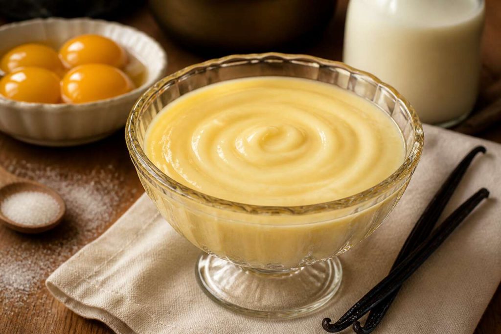 Recette de la crème anglaise maison facile