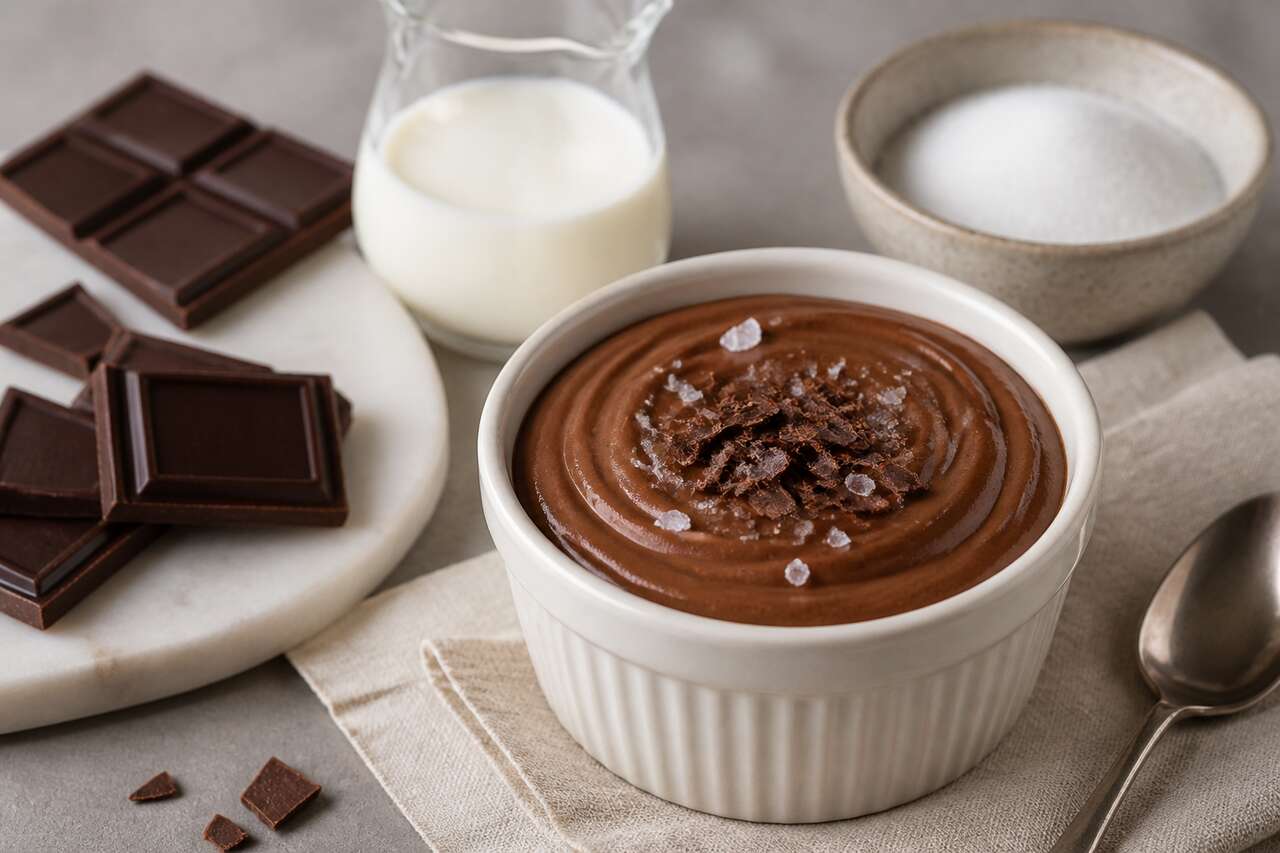 Recette de crème au chocolat maison onctueuse et gourmande