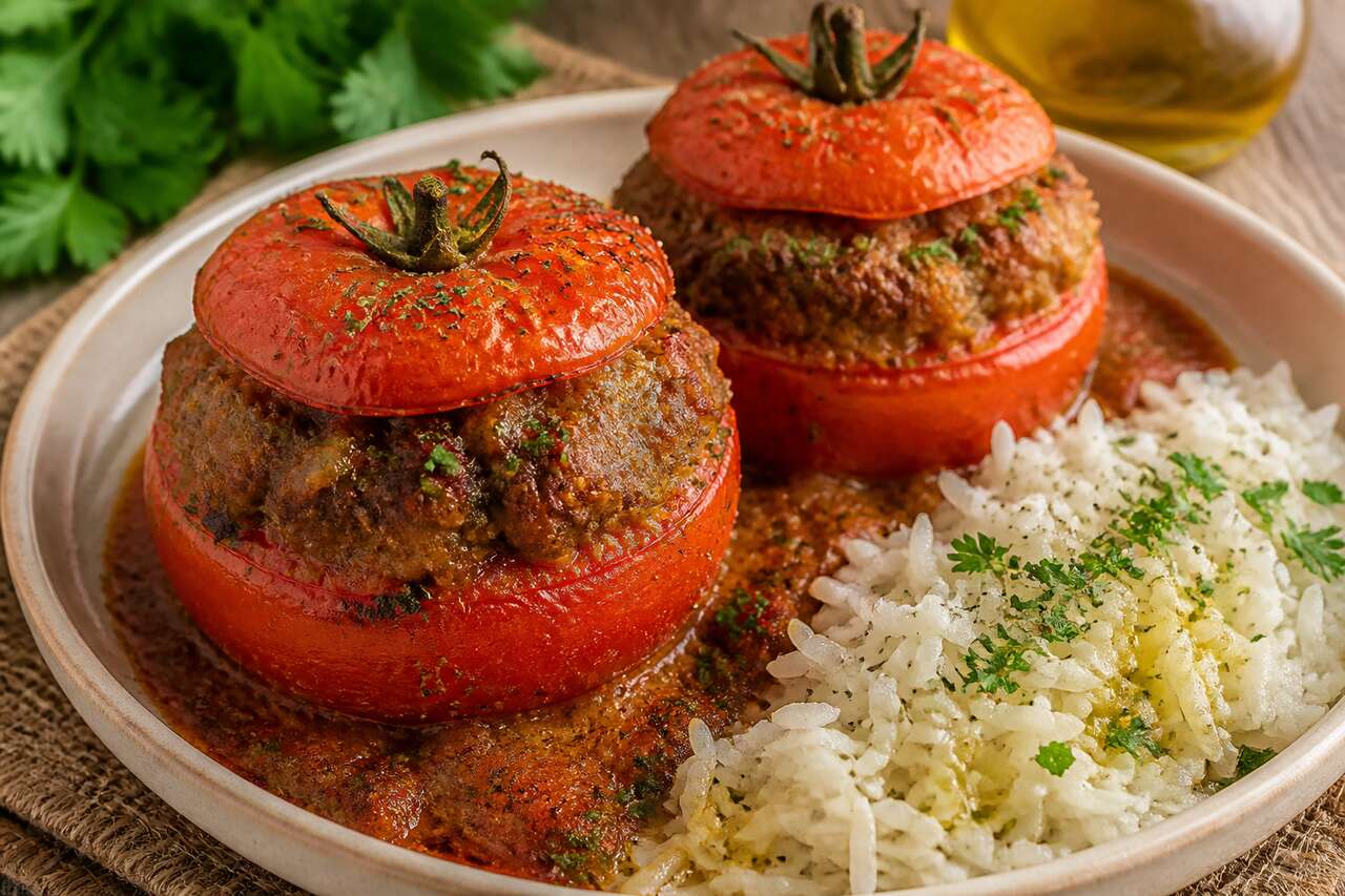 Tomates farcies à la viande hachée : recette savoureuse et facile