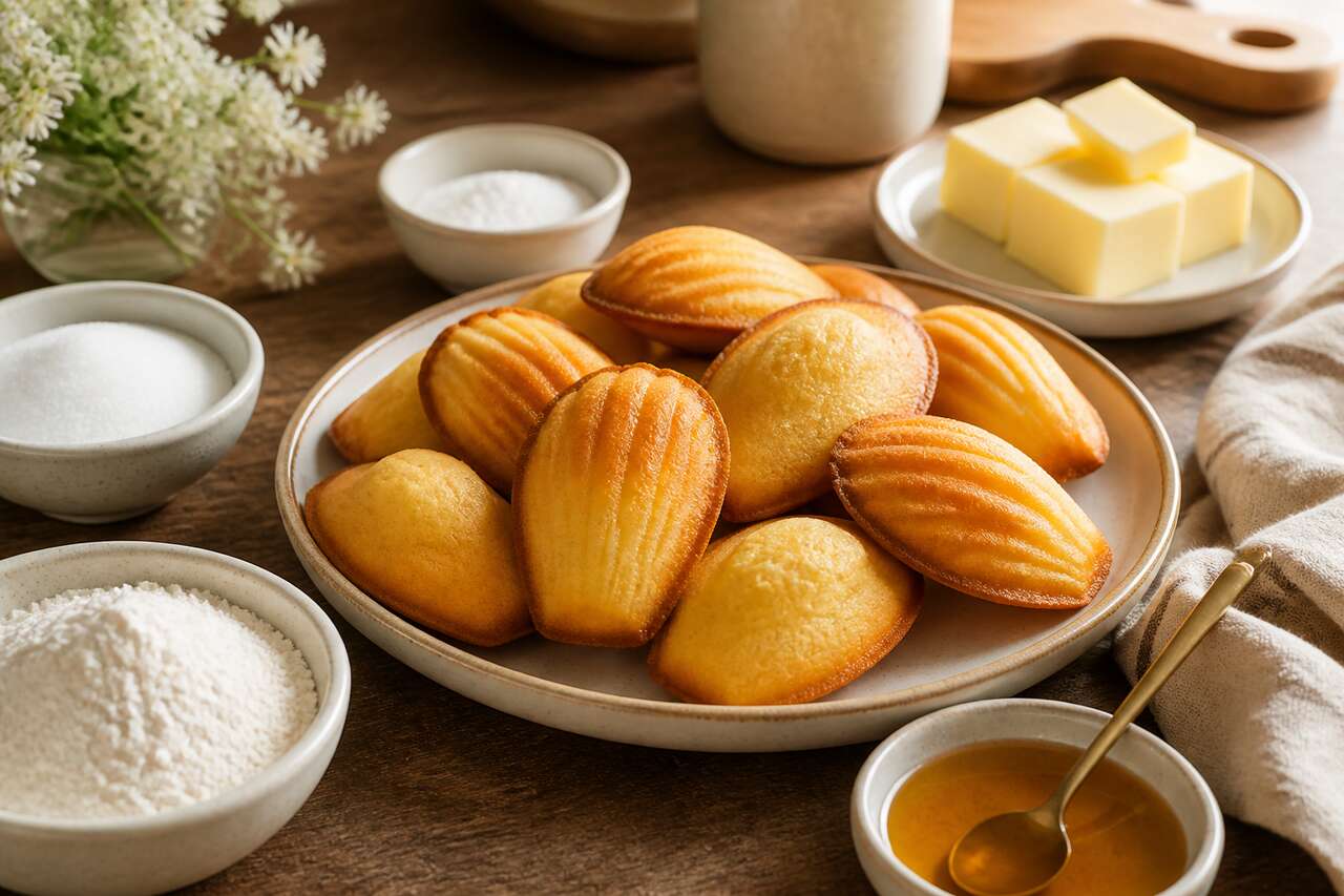 Recette de madeleines moelleuses et faciles