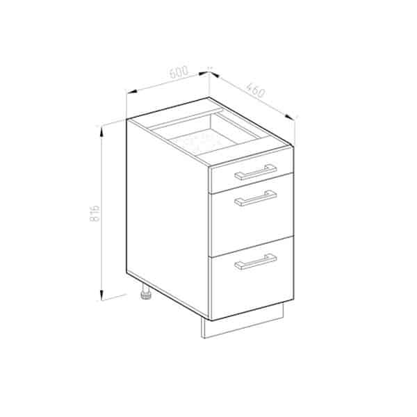 Découvrez notre test détaillé du meuble de cuisine Vicco R-Line en chêne doré 60 cm avec tiroirs : qualité, design et fonctionnalité analysés.
