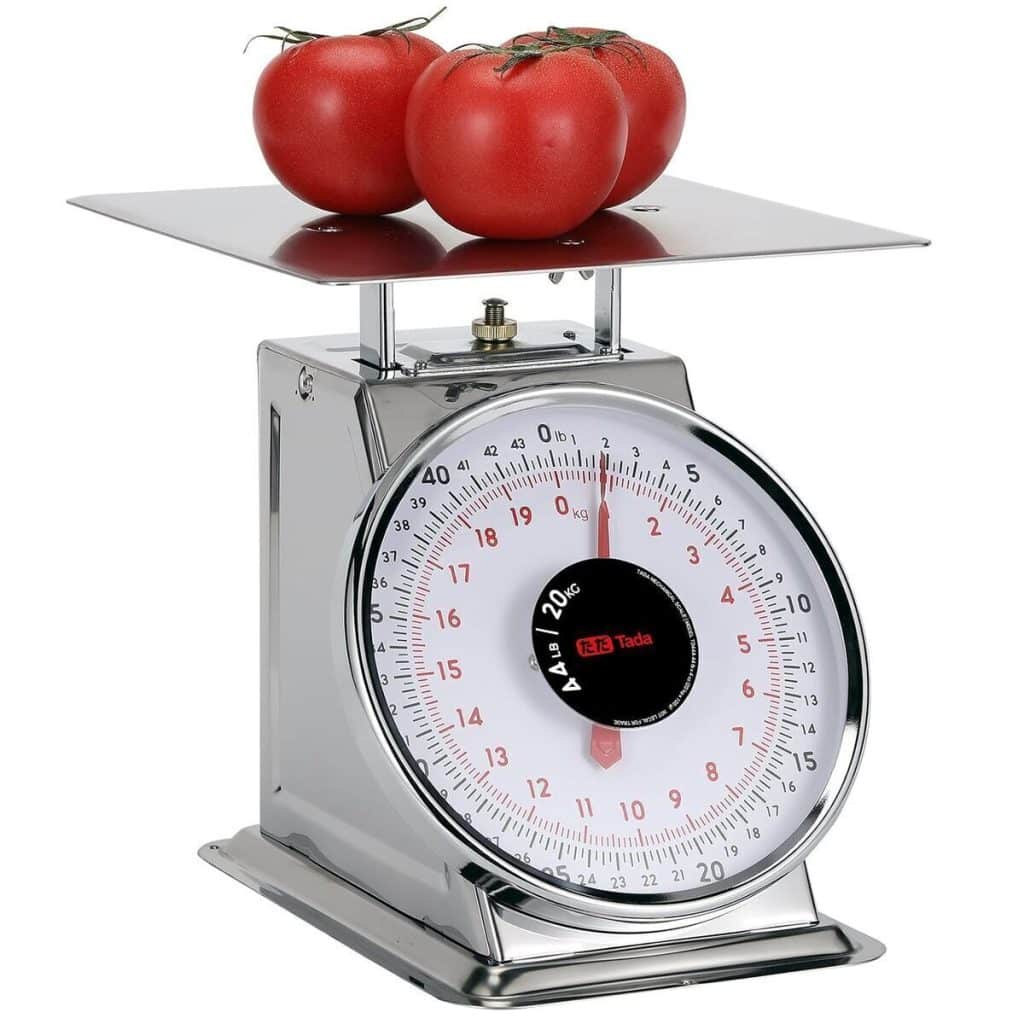 Test de la balance Tada : précision inoxydable jusqu'à 20 kg