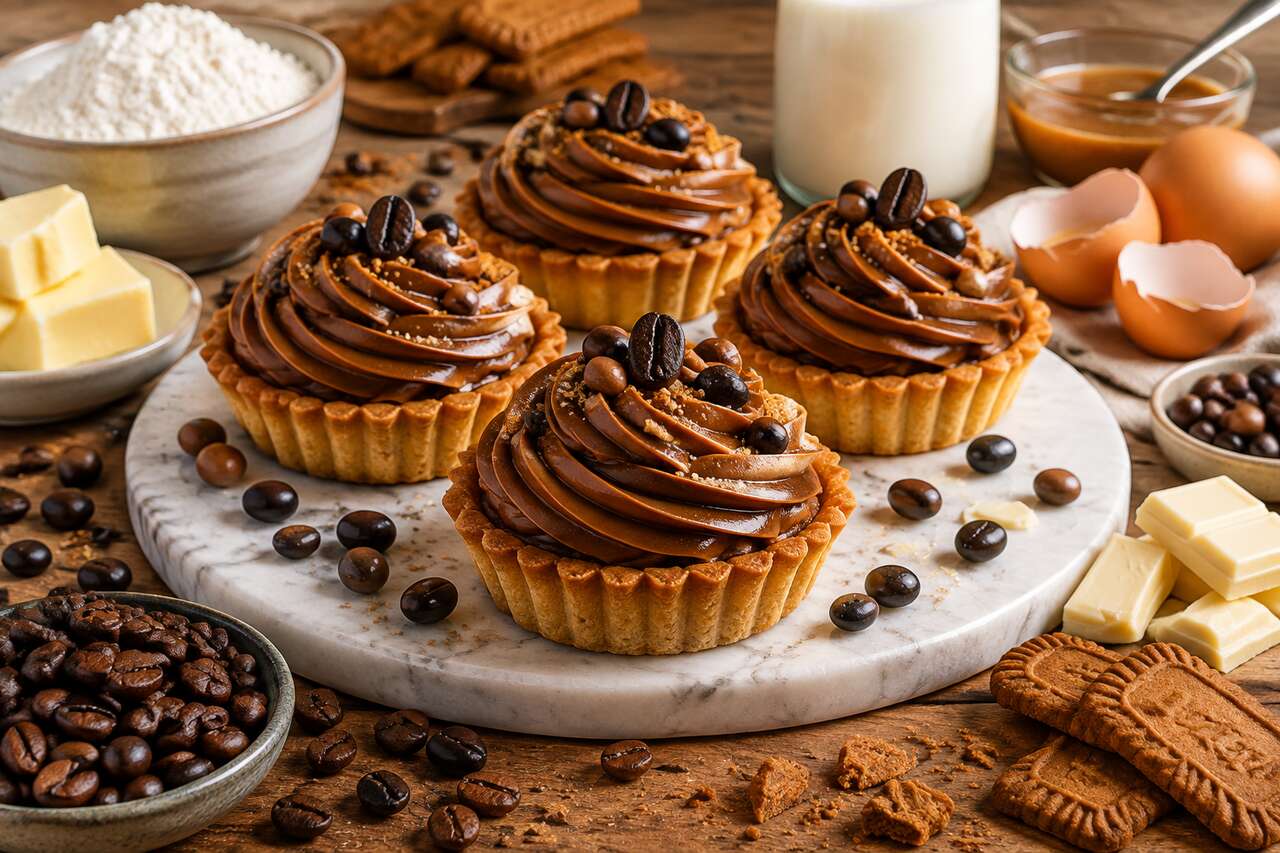 Recette des tartelettes infiniment café