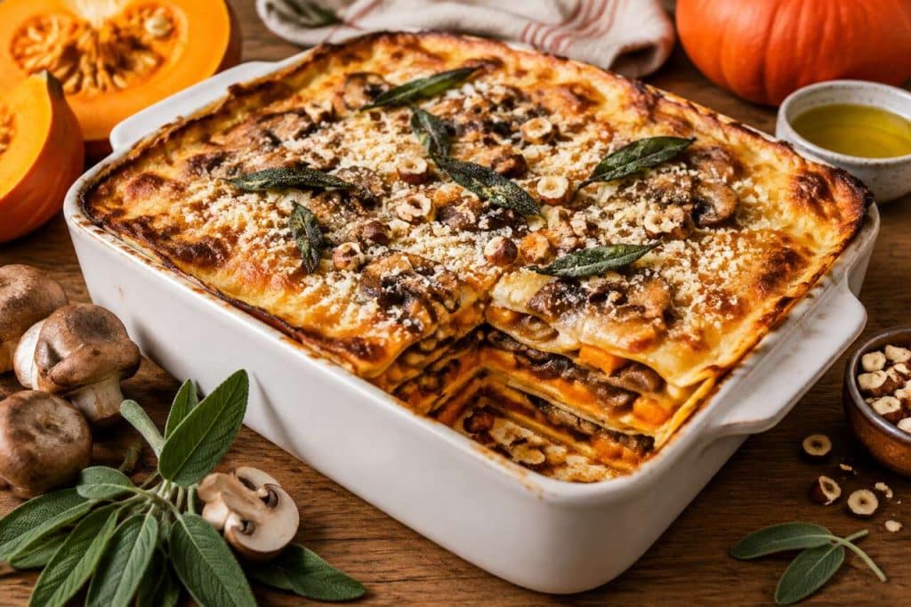 Lasagnes d'automne : recette savoureuse et de saison