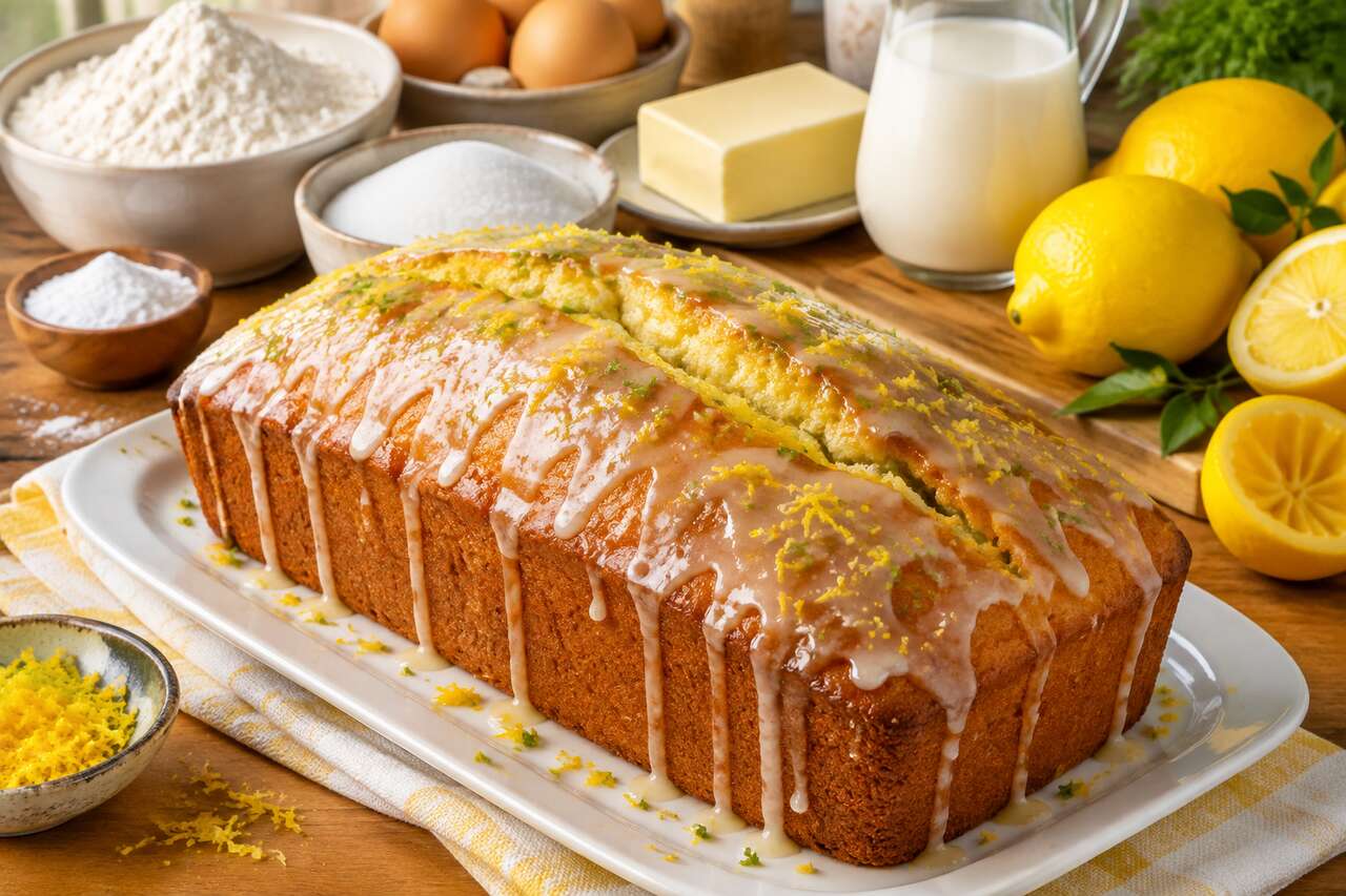 La meilleure recette de cake au citron moelleux et acidulé