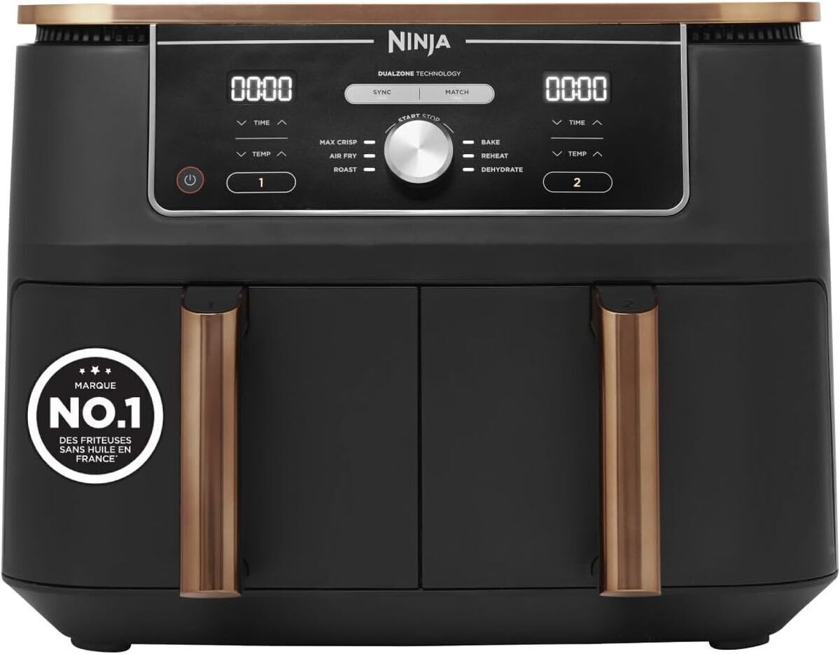 Test Ninja Foodi MAX Dual Zone : la friteuse 6-en-1 anti-huile