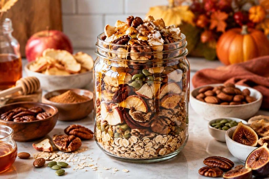 Recette de granola d'automne : gourmand et sain