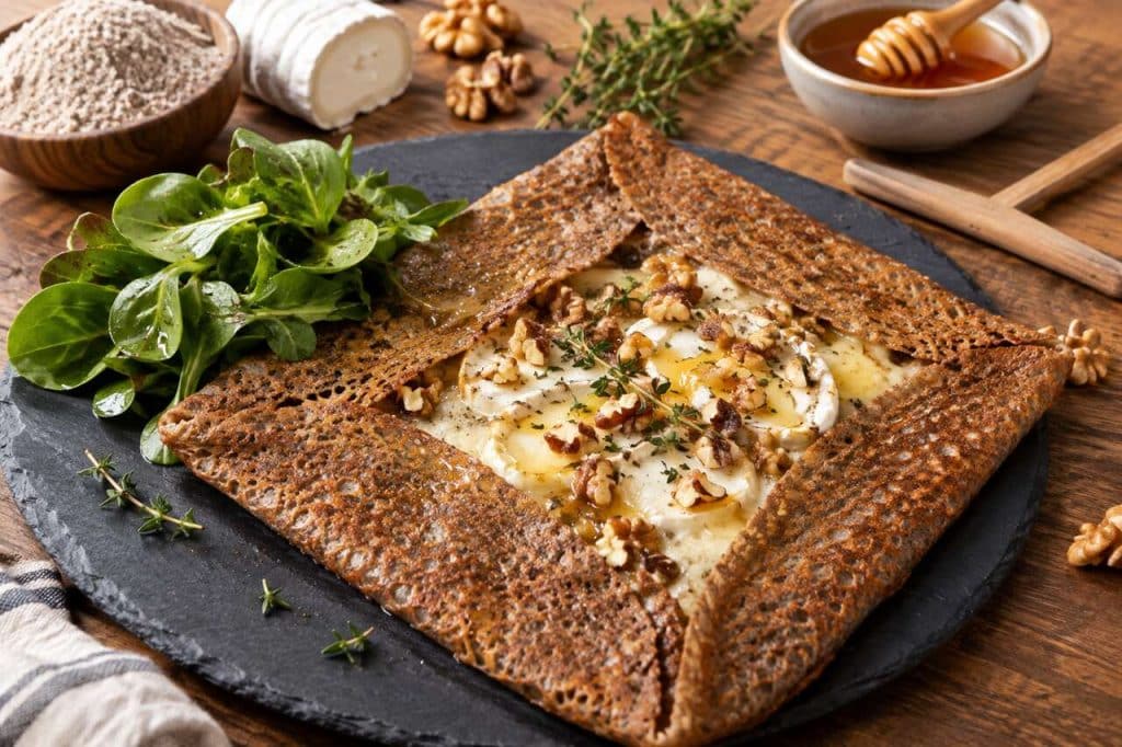 Recette de galettes au chèvre et miel