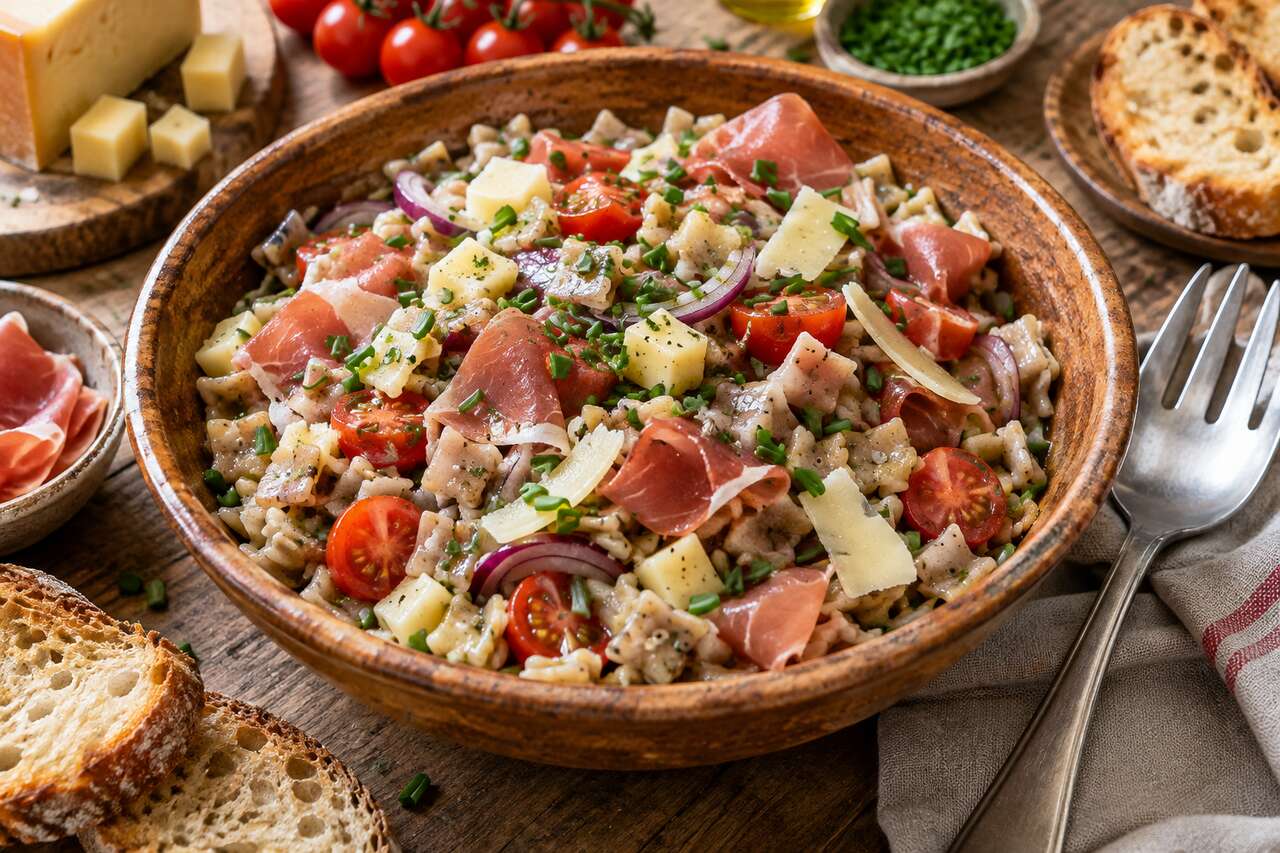 Recette de salade de crozets savoureuse et facile