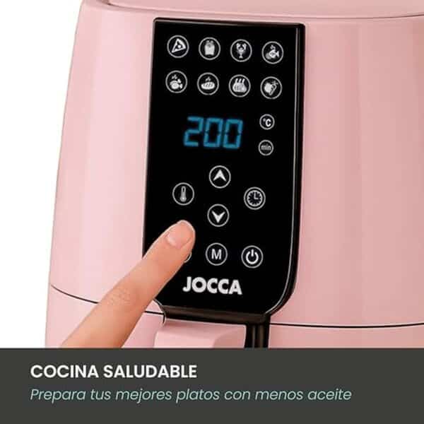 Découvrez notre test complet de la friteuse à air chaud Jocca 3, 8L rose : performances, consommation énergétique et recettes saines pour une cuisine plus économique.
