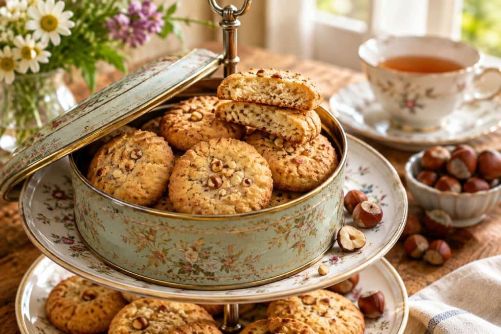 Recette de sablés aux noisettes croustillants et fondants