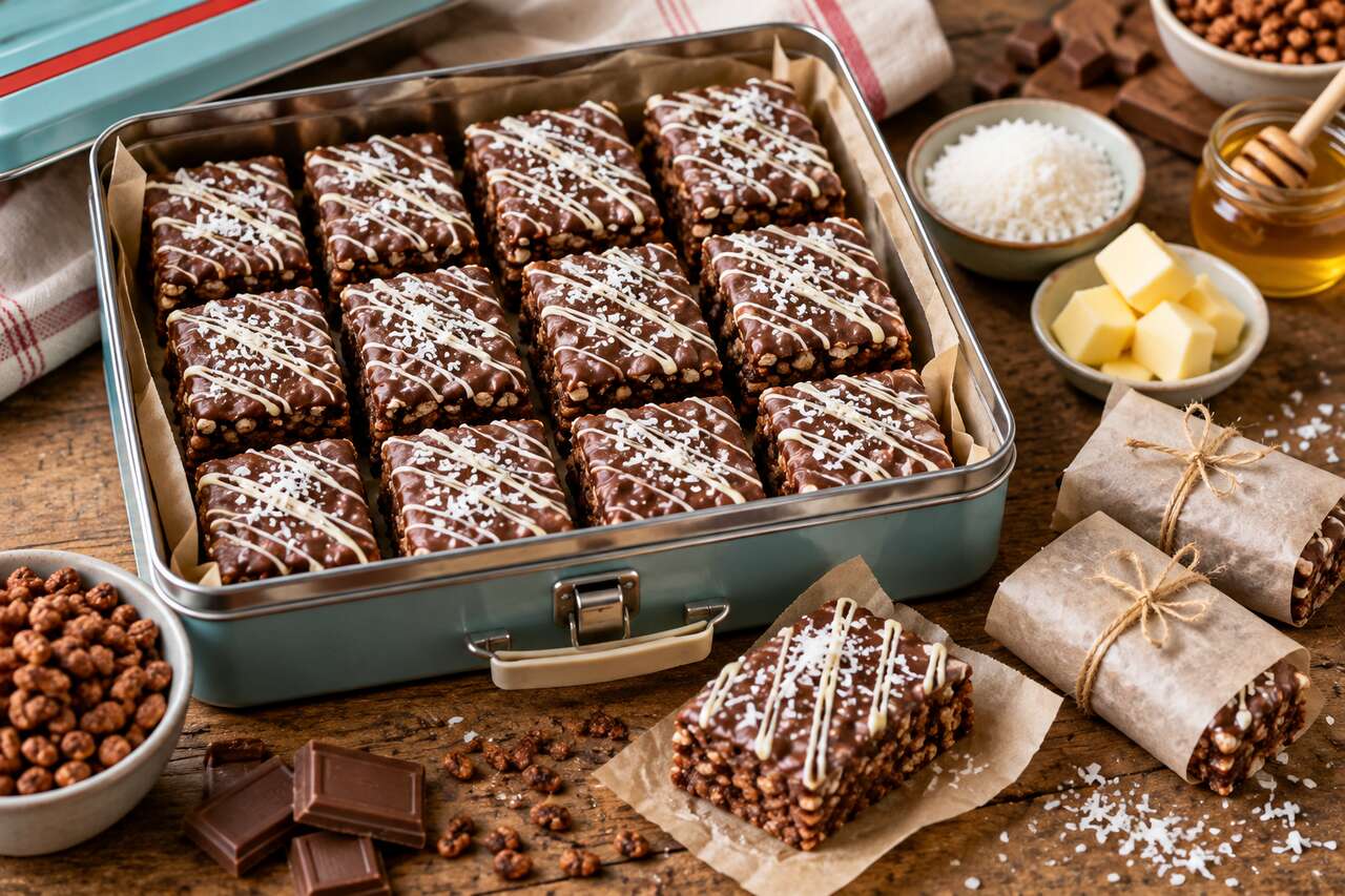 Recette de barres coco pops maison : délice facile et rapide
