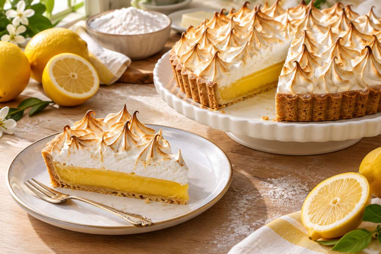La meilleure recette de tarte au citron meringuée