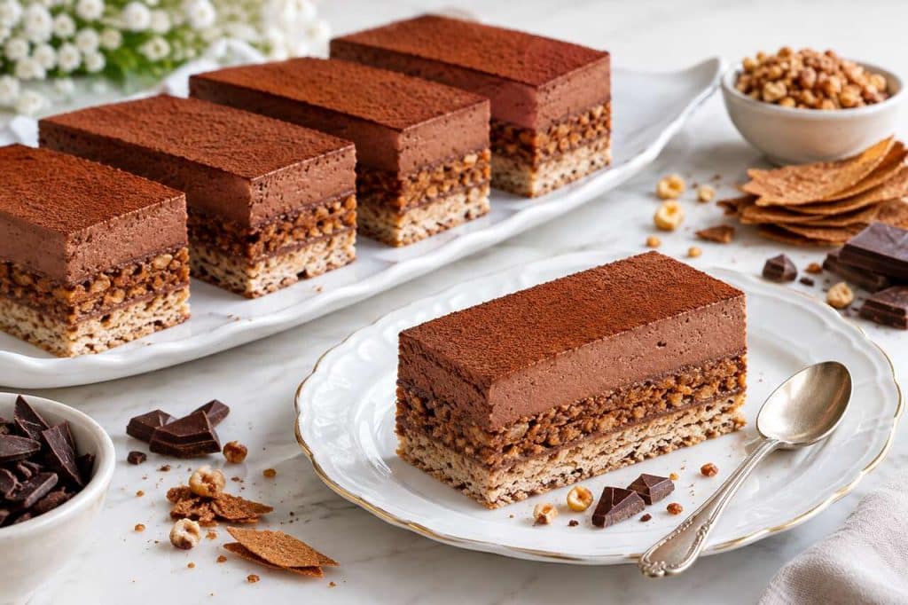 Recette du royal au chocolat (trianon) facile et gourmand