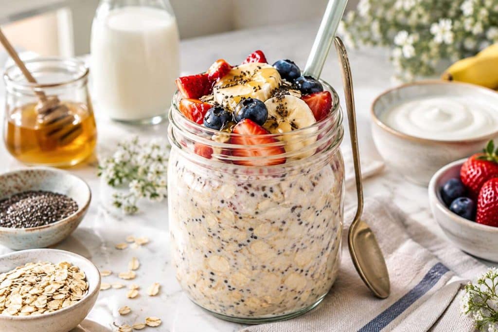 Recette de porridge overnight : commencez vos matins en douceur