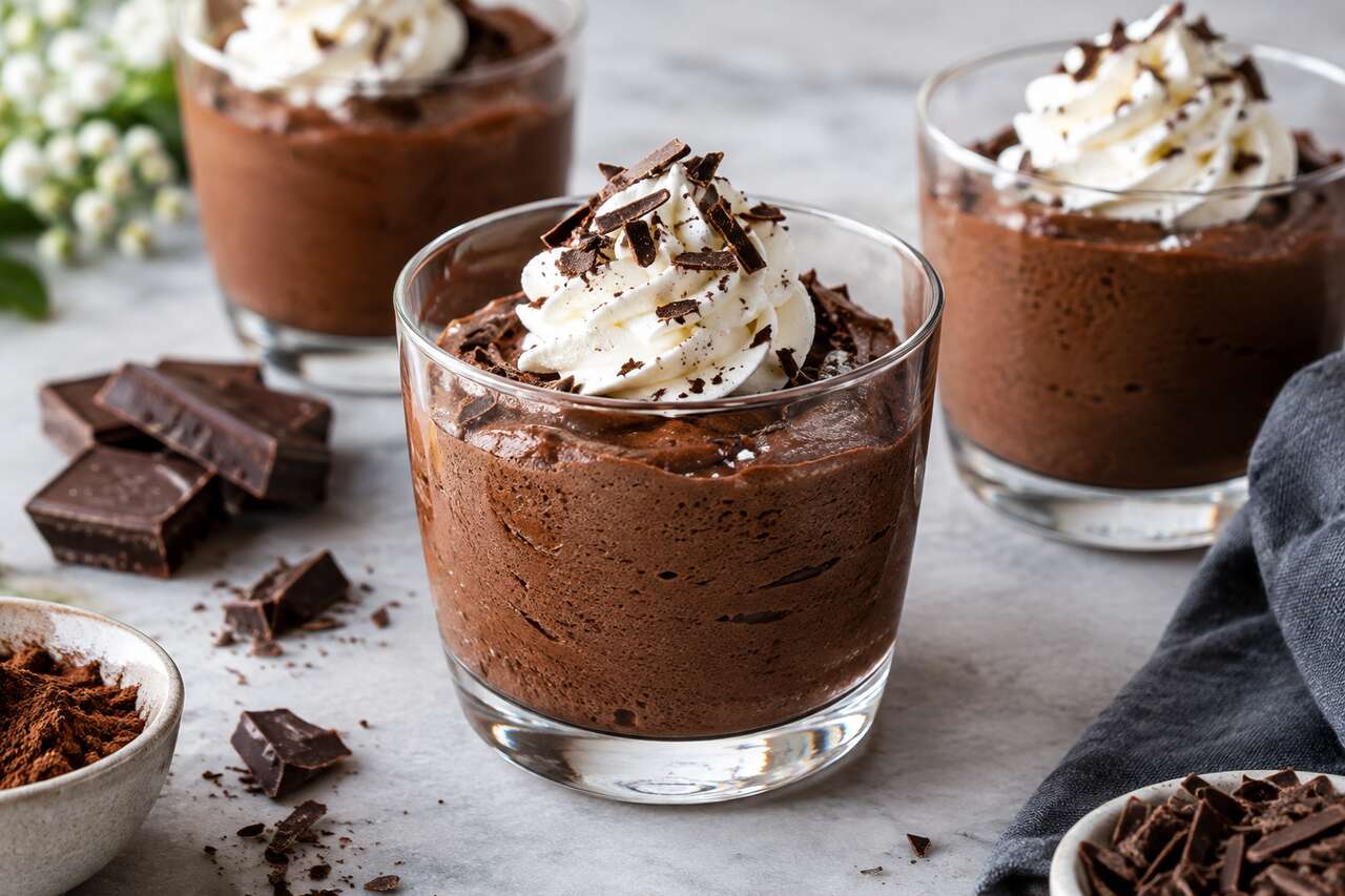 La meilleure recette de mousse au chocolat