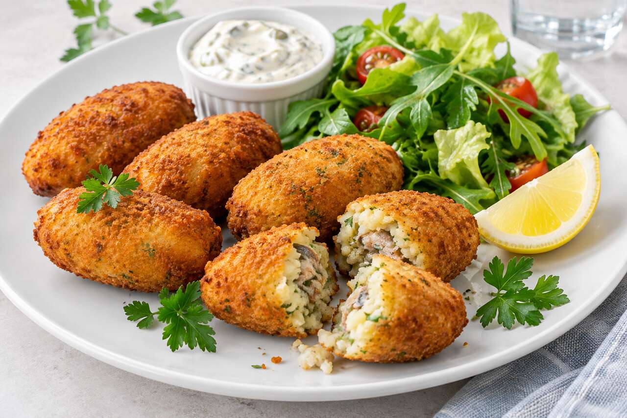 Recette de croquettes pommes de terre et sardines